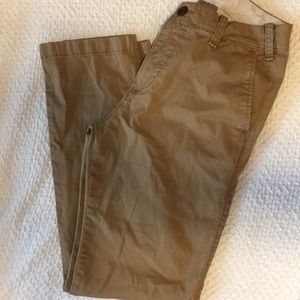 Men Hollister slim straight chino tan 28